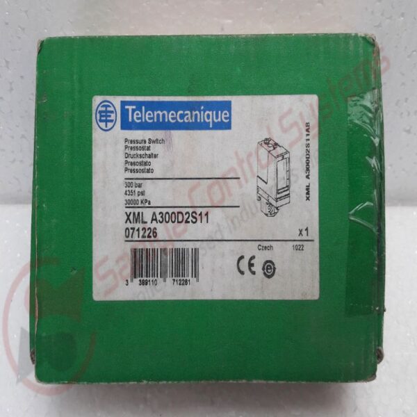 SCHNEIDER NAUTILUS XML A300D2S11 071226 PRESSURE SWITCH TELEMECANIQUE