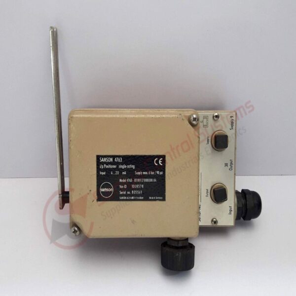 SAMSON 4763 IP POSITIONER SINGLE-ACTING