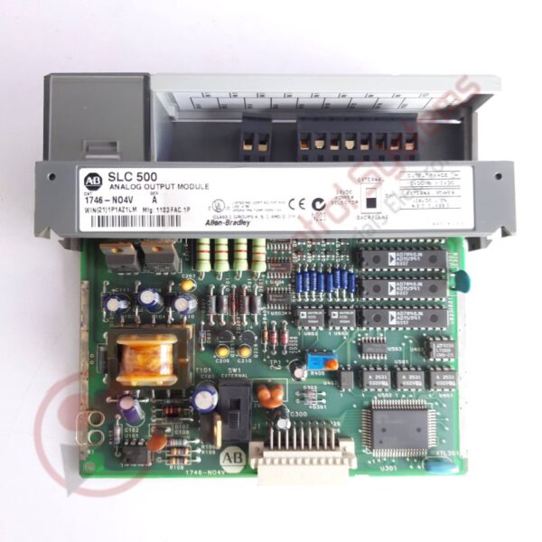 ALLEN BRADLEY 1746-N04V ANALOG OUTPUT MODULE