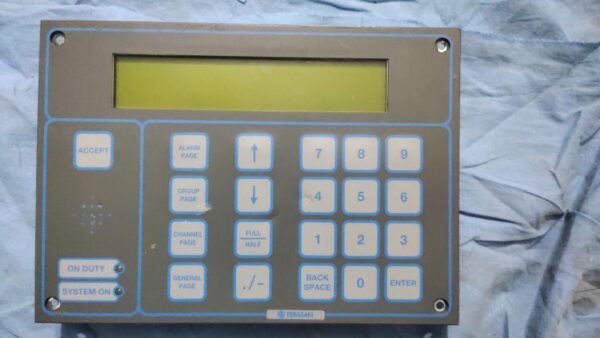 TERASAKI 98.6.021.600 REV. CAAA OPERATOR INTERFACE PANEL