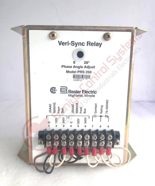 BASLER ELECTRIC 9088800102 PRS 250 VERI-SYNC RELAY