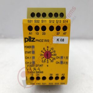 PILZ PNOZ XV2 3/24VDC 2N/O 2N/O T SAFETY RELAY MODULE 774502