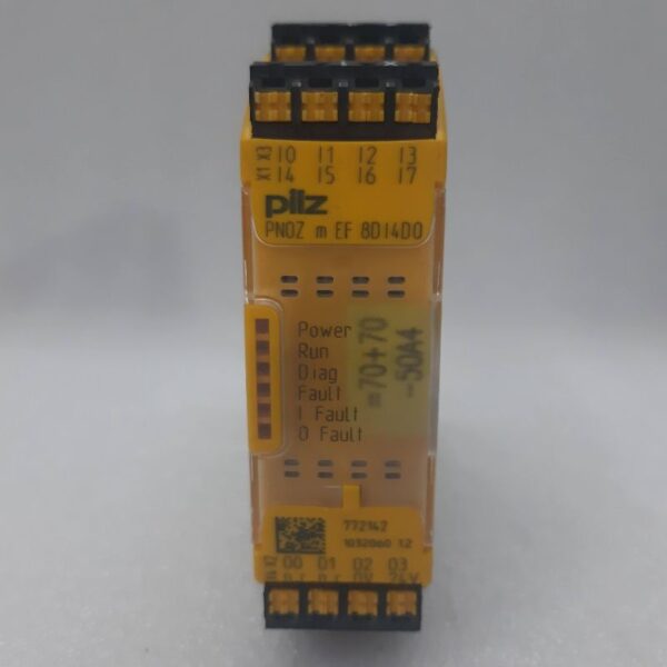Pilz  PNOZ  m  EF 8DI4DO  Safety Relay 772142