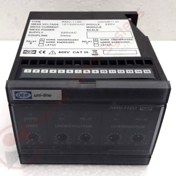DEIF RMV-112D VOLTAGE RELAY