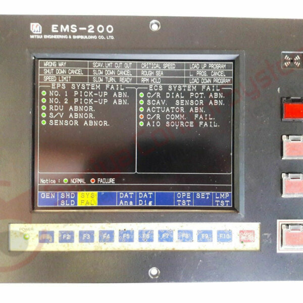 MITSUI EMS-200 MARINE DIESEL MAIN ENGINE REMOTE CONTROL DEVICE