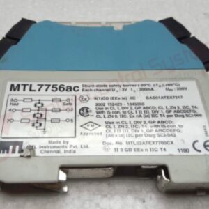 MTL 7756 AC SHUNT-DIODE SAFETY BARRIER