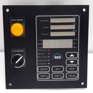 MAN B&W MBD NR.3171197-4 HMI PANEL MODULE