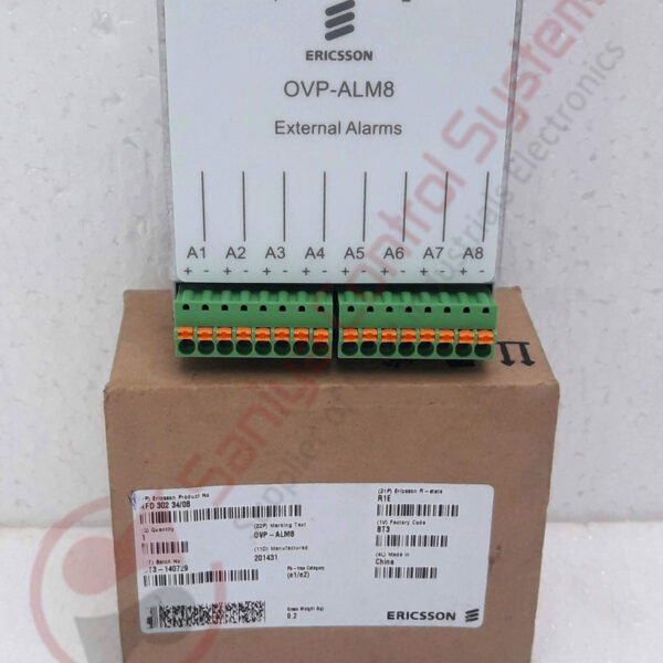 ERICSSON OVP-ALM8 EXTERNAL ALARMS NFD 302 34/08