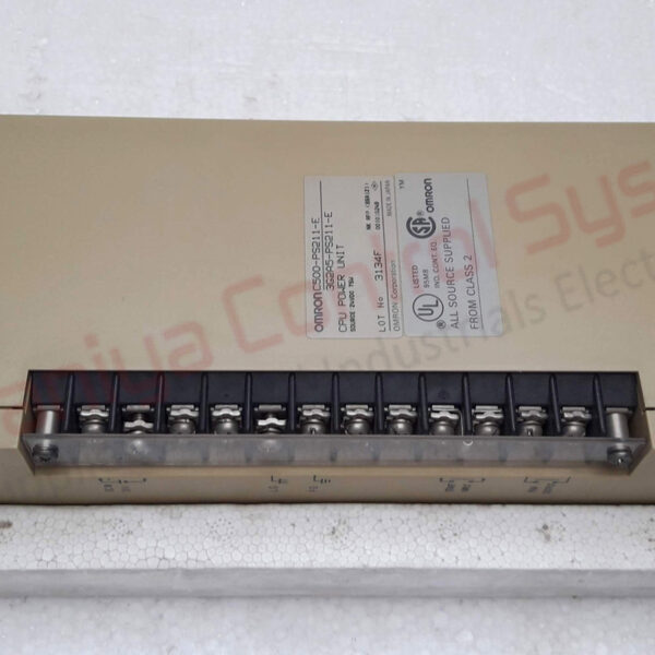 OMRON C500-PS211-E 3G2A5-PS211-E CPU POWER UNIT
