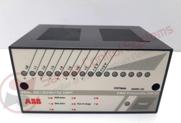 ABB ICST08A9 PROCONTIC CS 31 ANALOG I REMOTE UNIT  