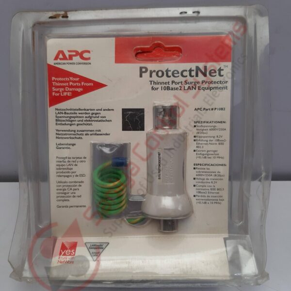 Apc Protectnet Thinnet Port Surge Protector For 10Base2 LAN Equipment PI0B2