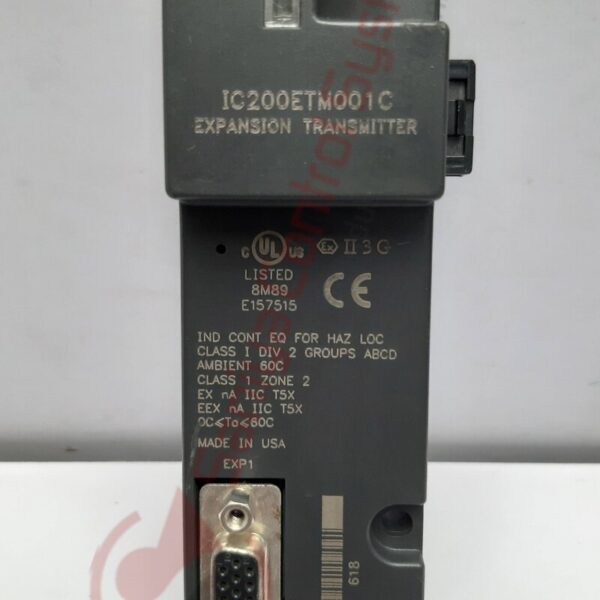 GE FANUC IC200ETM001C EXPANSION TRANSMITTER