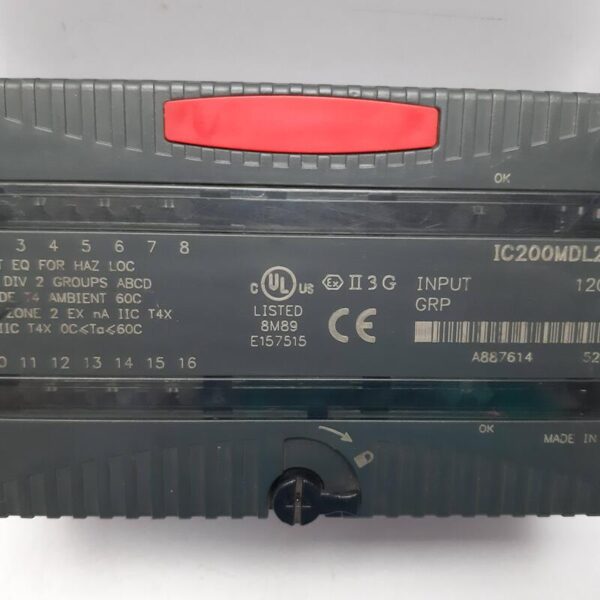 GE FANUC IC200MDL240D INPUT RELAY