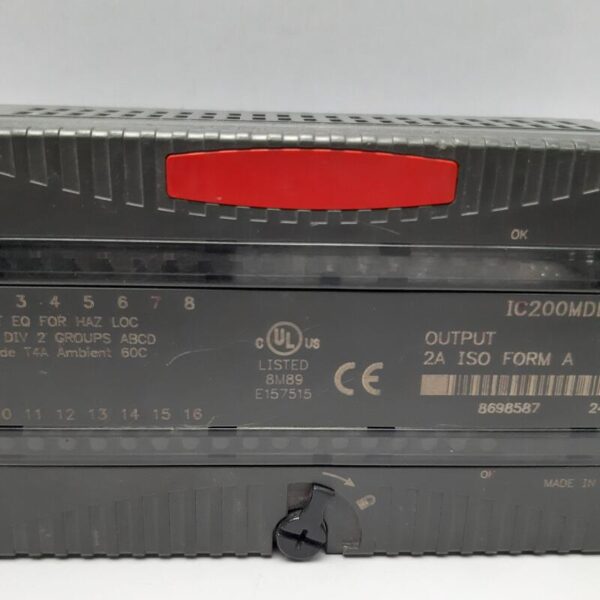 GE FANUC IC200MDL940B OUTPUT RELAY MODULE