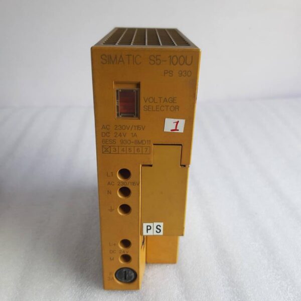Siemens 6ES5 930-8MD11 Power Supply Module