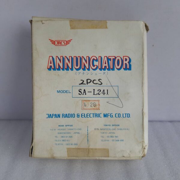 JRCS SA-L241 ANNUNCIATOR PCB CARD