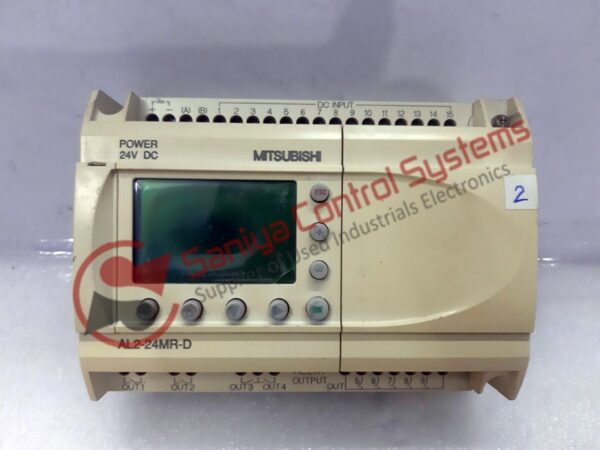 MITSUBISHI AL2-24MR-D ALPHA 24 VDC SINK-SOURCE RELAY