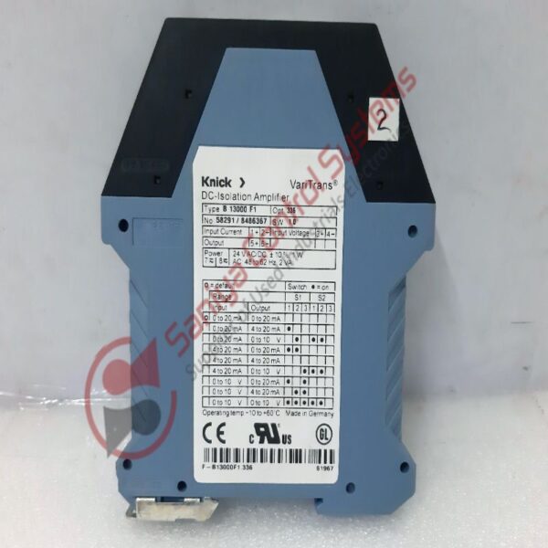 KNICK B-13000 F1 DC-ISOLATION AMPLIFIER