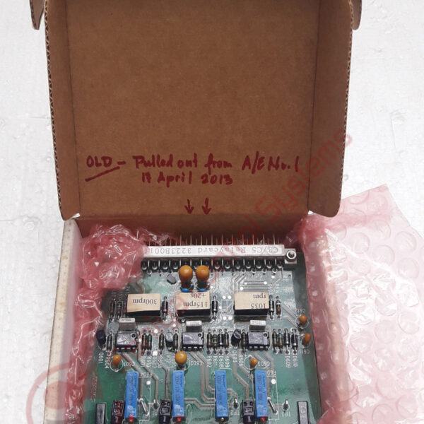 WARTSILA W8L20/PAAE067739 REL 1-C3/C5 RELAYCARD