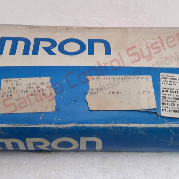 OMRON C500-DA101 D/A ANALOG OUTPUT MODULE