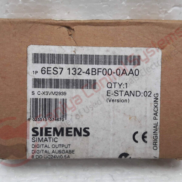 SIEMENS SIMATIC S7 6ES7 132 4BF00-OAA0 ELECTRONIC MODULE