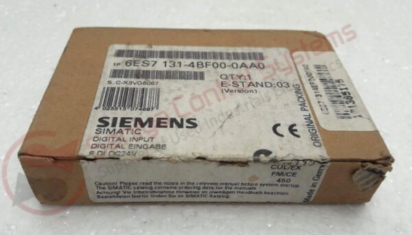 SIEMENS 6ES7 131-4BF00-0AA0 SIMATIC S7 MODULE