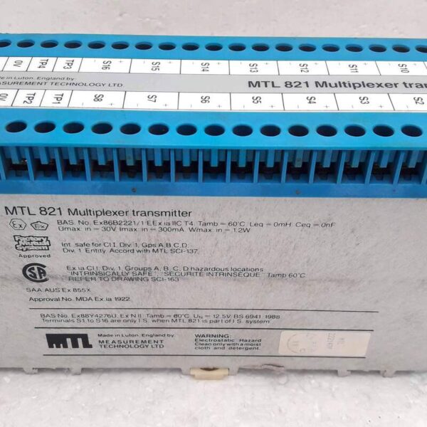 MTL821 Multiplexer Transmitter