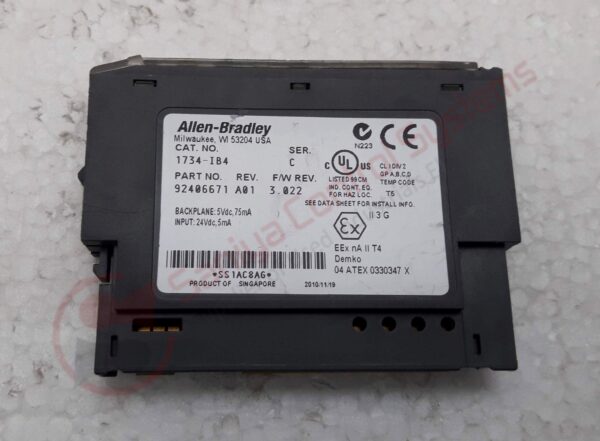 Allen-Bradley 1734-IB4 Rev A01 Digital Input Module