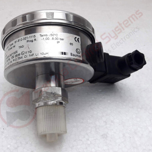 Baumer Flexbar HRT 81-612-321-1115 Pressure Transmitter