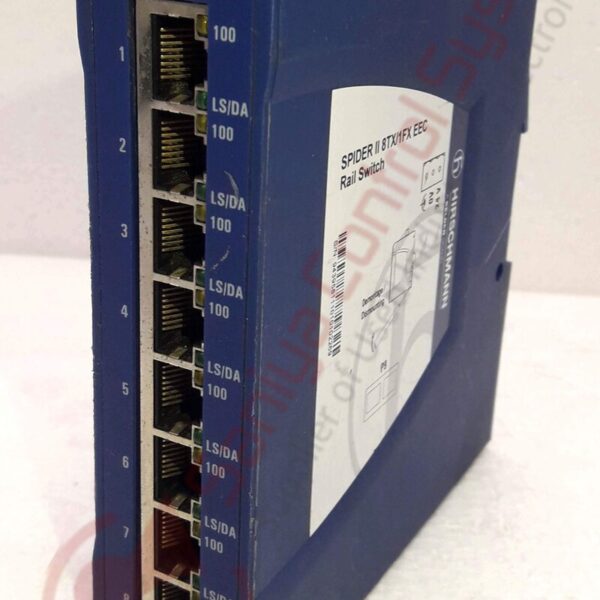 HIRSCHMANN SPIDER II 8TX-1FX ETHERNET SWITCH