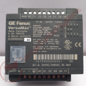Ge Fanuc IC200NDR001-BD Versamax Nano Controller