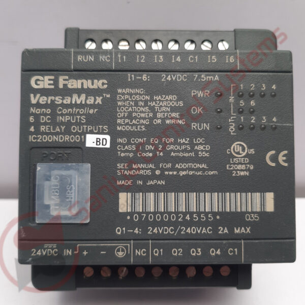 Ge Fanuc IC200NDR001-BD Versamax Nano Controller