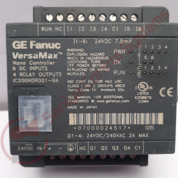 GE FANUC IC200NDR001-BA MICRO EXPANSION UNIT