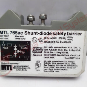 MTL 765AC Shunt-Diode Safety Barrier