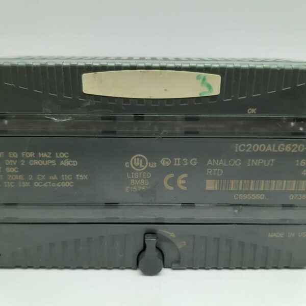 GE FANUC IC200ALG620-EC ANALOG INPUT MODULE