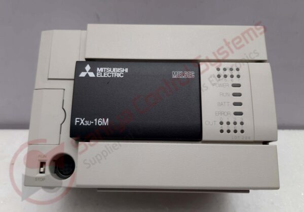 MITSUBISHI FX3U-16MR-ES LOGIC MODULE PROGRAMMABLE CONTORLLER