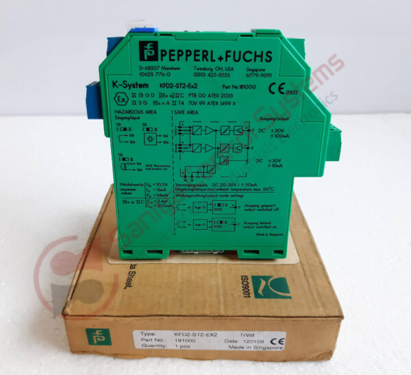 PEPPERL FUCHS KFD2-ST2-Ex2 D-68307 SWITCH AMPLIFIER