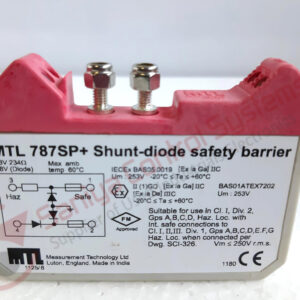 MTL 787SP+ Shunt Diode Safety Barrier