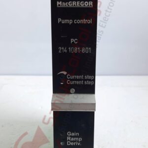 MACGREGOR 214 1081.801 PUMP CONTROLLER