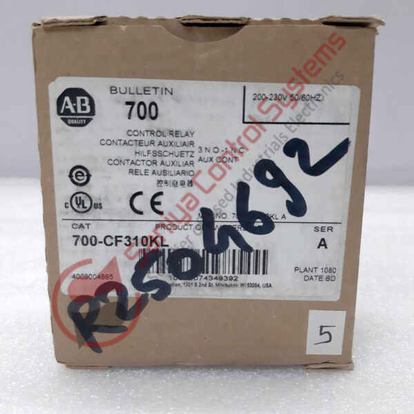 ALLEN BRADLEY 700-CF4310KL CONTACTOR RELAY
