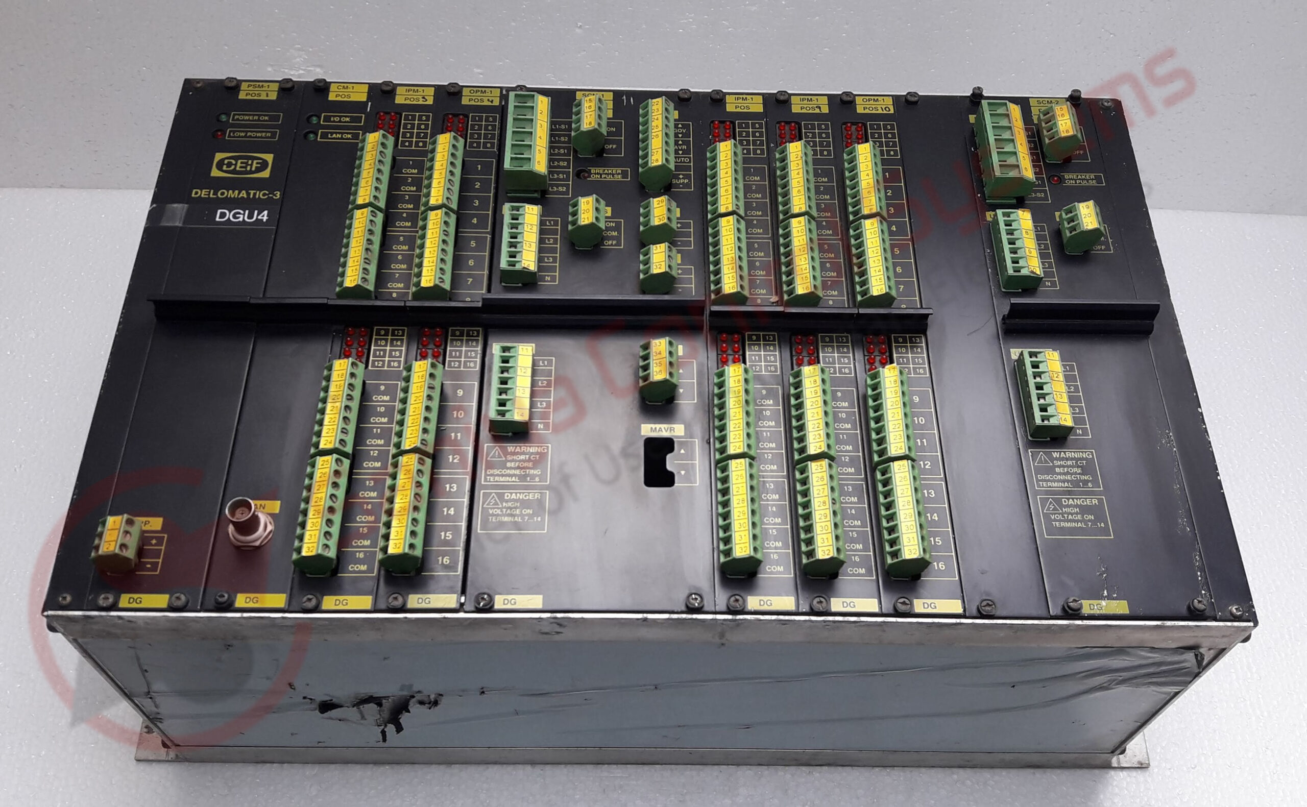 DEIF DELOMATIC -3 DGU-4 MULTI FUNCTION CONTROL SYSTEM DEIF DELOMATIC -3 DGU-4 MULTI FUNCTION CONTROL SYSTEM