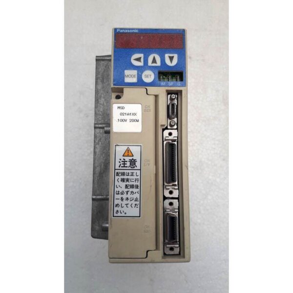 PANASONIC MSD021A1XX AC SERVO DRIVER