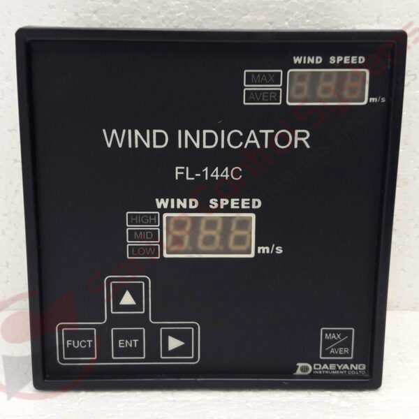 DAEYANG FL-144C WIND SPEED INDICATOR