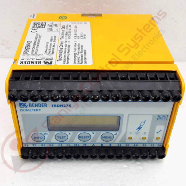 BENDER IRDH275W-435 INSULATION MONITORING DEVICE