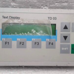 VIPA 603- 1TD00 TEXT DISPLAY 24 V DC