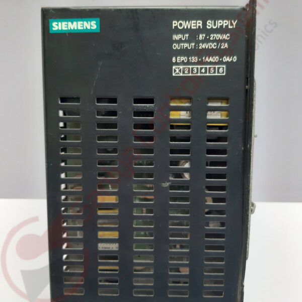 Siemens 6EP0 133-1AA00-0AA0 Power Supply
