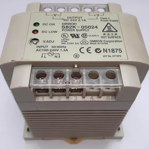 OMRON S82K-05024 POWER SUPPLY