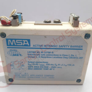 MSA M-33799-R ACIVE INTRINSIC SAFETY BARRIER