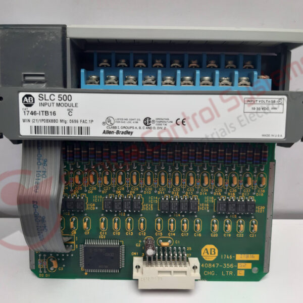 ALLEN BRADLEY 1746-ITB16 SLC 500 DIGITAL INPUT MODULE