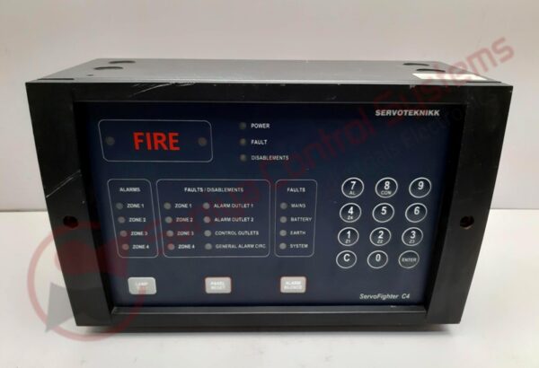 CONSILIUM C4 E FIRE ALARM SERVO FIGHTER CONTROL PANEL